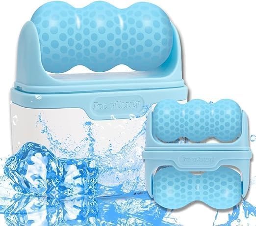 2 in 1 Upgraded Ice Roller for Face & Body Massager