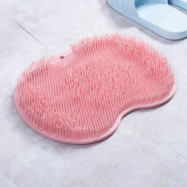 Silicone Shower Back Scrubber and Foot Massager